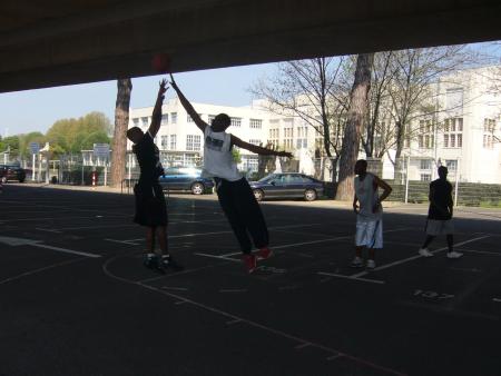 over head!
